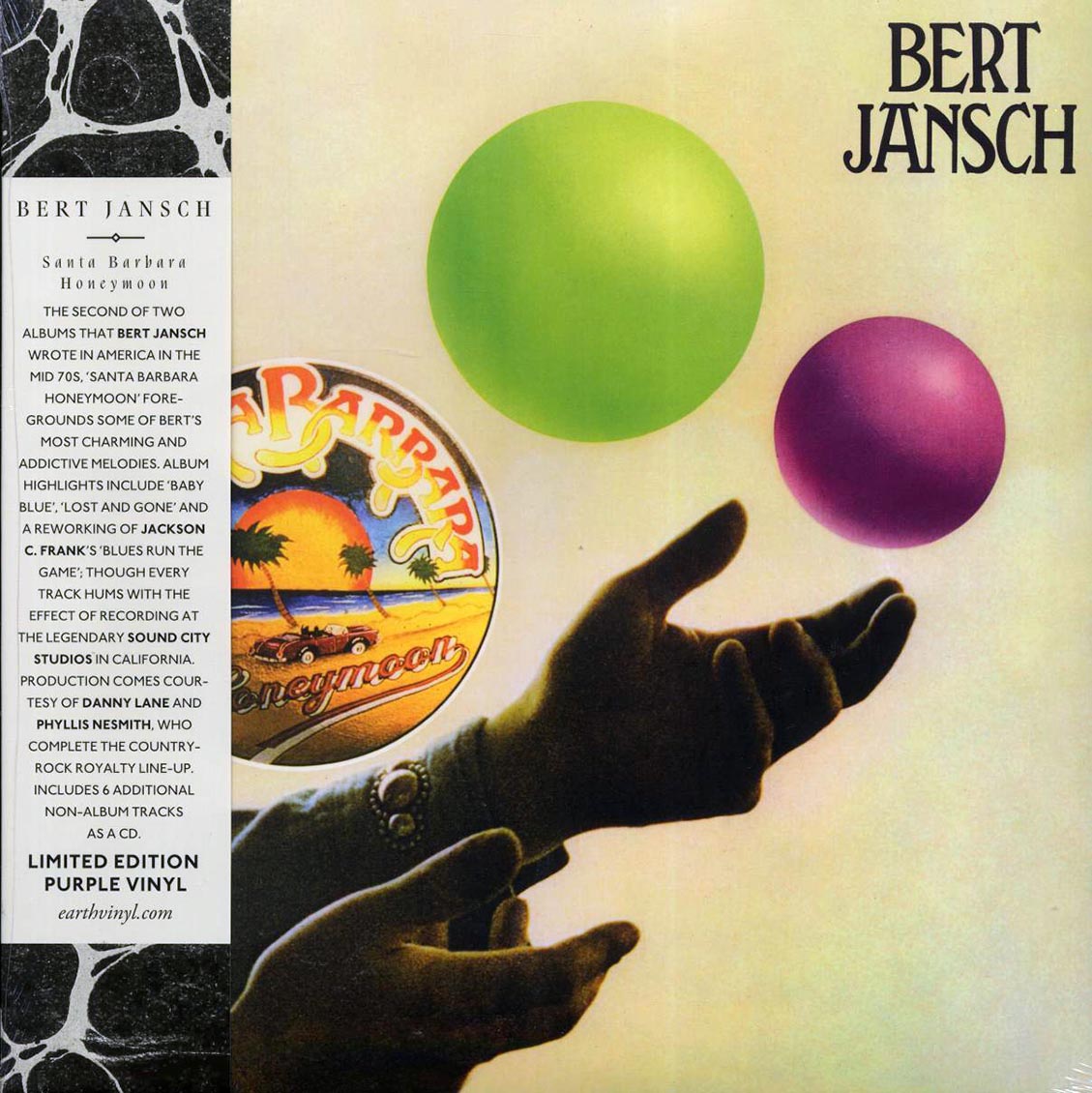 Bert Jansch - Santa Barbara Honeymoon (RSD 2018) (ltd. ed.) (purple vinyl) Vinyl Record