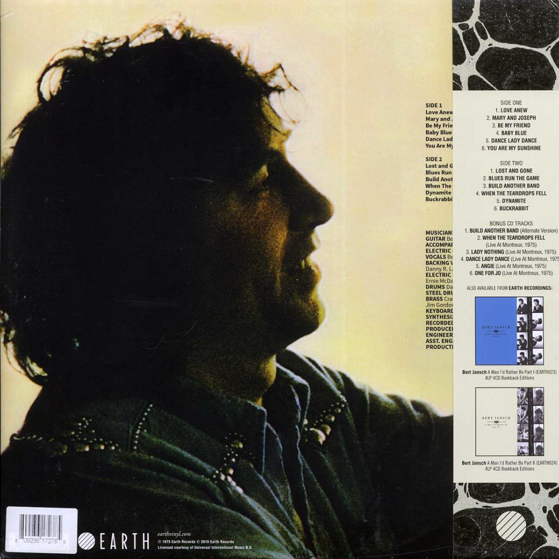 Bert Jansch - Santa Barbara Honeymoon (RSD 2018) (ltd. ed.) (purple vinyl) Vinyl Record