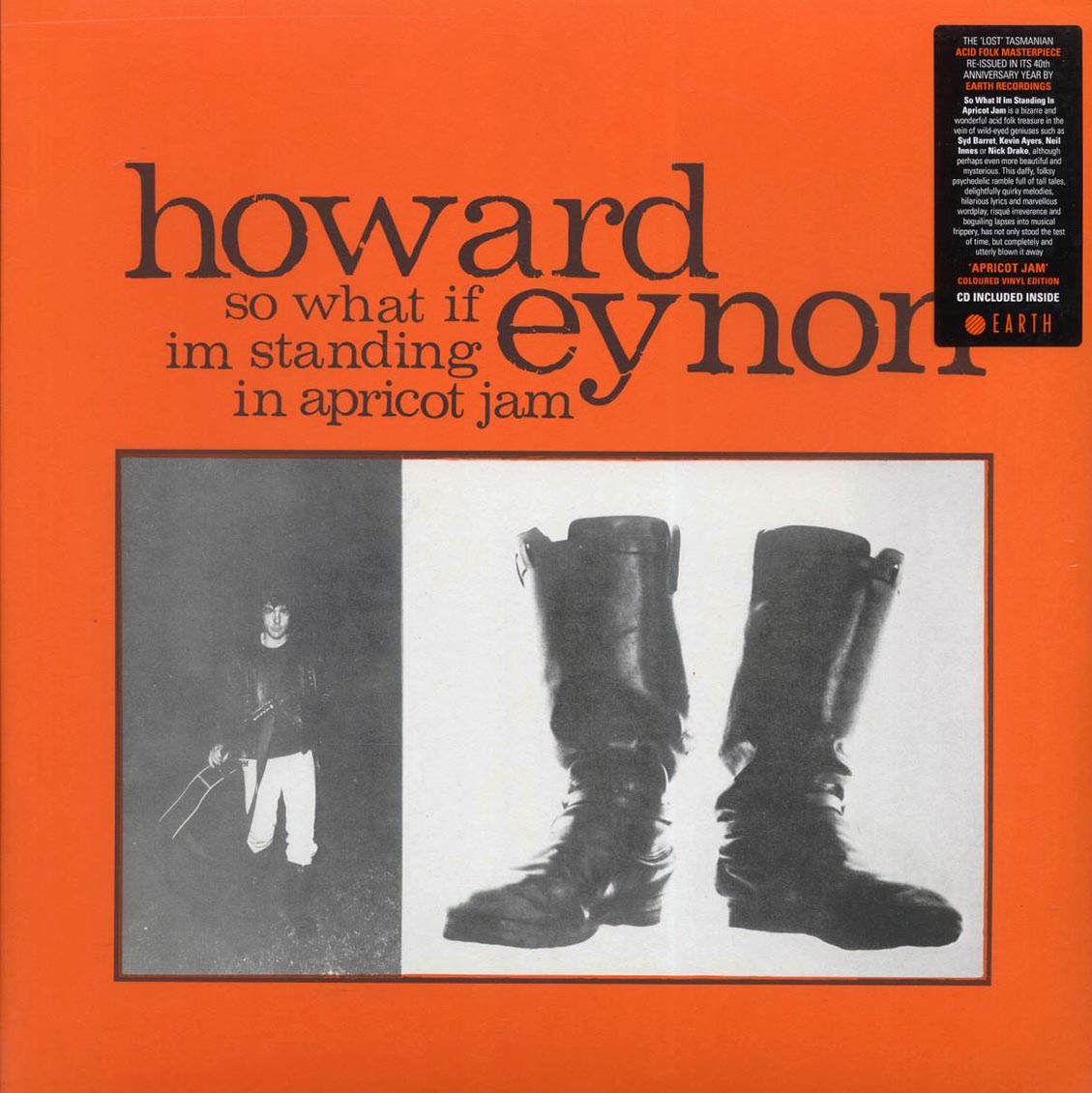 Howard Eynon - So What If Im Standing In Apricot Jam (40th Anniv. Ed.) (orange vinyl) (incl. CD) Vinyl Record