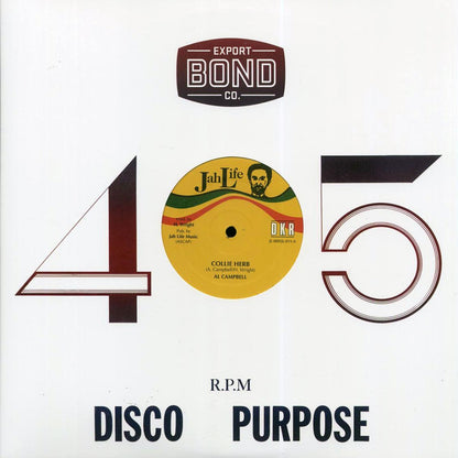 Al Campbell - Collie Herb (Extended Mix)  /  Al Campbell - World Crisis (Extended Mix) 12" Vinyl Record