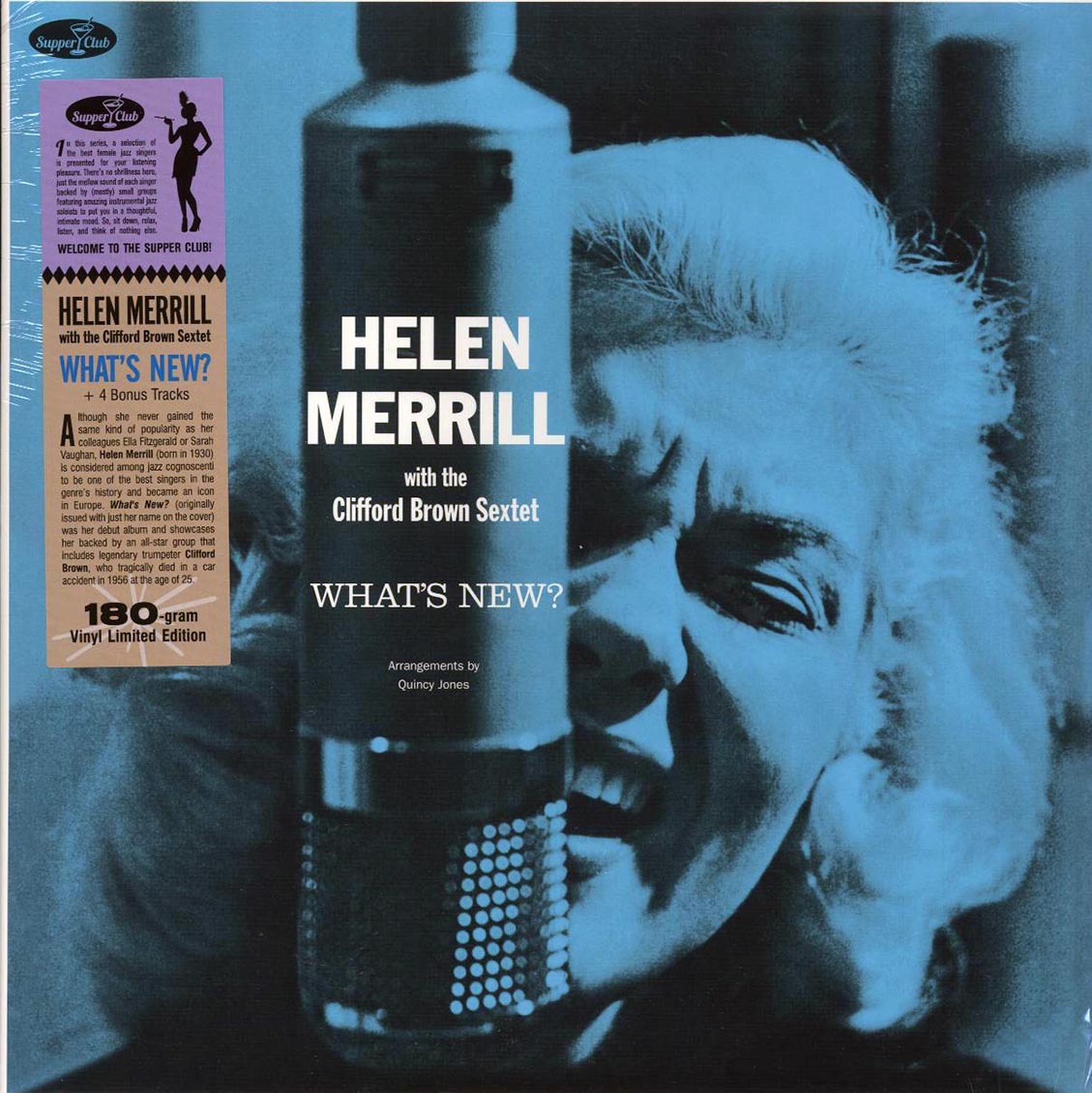 Helen Merrill - What's New? (+4 bonus tracks) (ltd. ed.) (180g) Vinyl Record