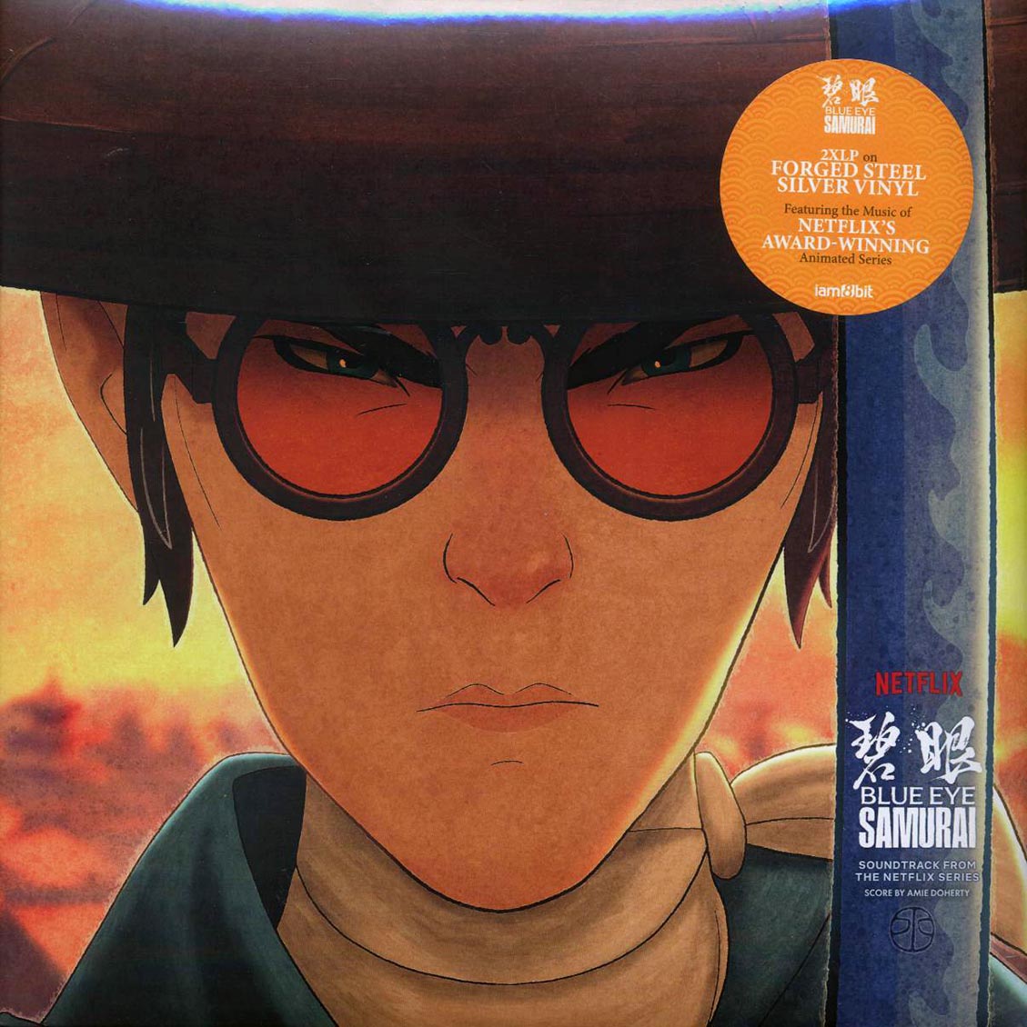 Amie Doherty - Blue Eye Samurai: Soundtrack From The Netflix Series (2xLP) (forged steel silver vinyl) Vinyl Record