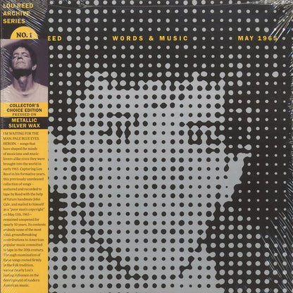 Lou Reed - Words & Music, May 1965 (silver metallic vinyl) (RTI press) Vinyl Record