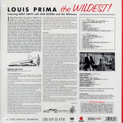Louis Prima - The Wildest! (+7 bonus tracks) (ltd. ed.) (red vinyl) Vinyl Record