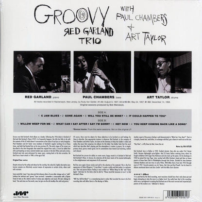 Red Garland Trio - Groovy (+2 bonus tracks) (ltd. ed.) (180g) Vinyl Record