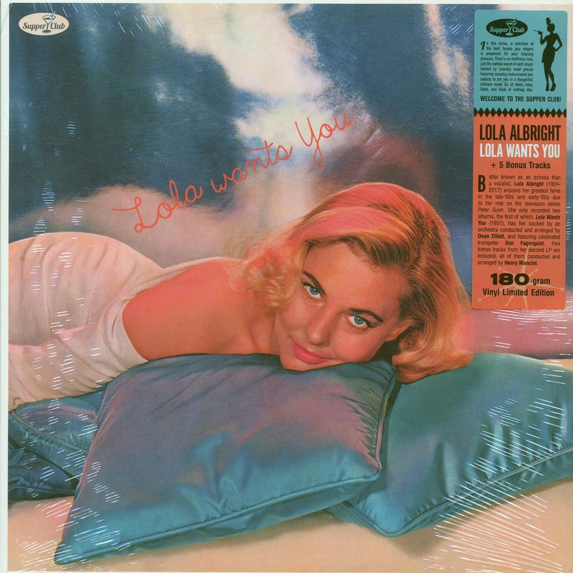 Lola Albright - Lola Wants You (+5 bonus tracks) (ltd. ed.) (180g) Vinyl Record
