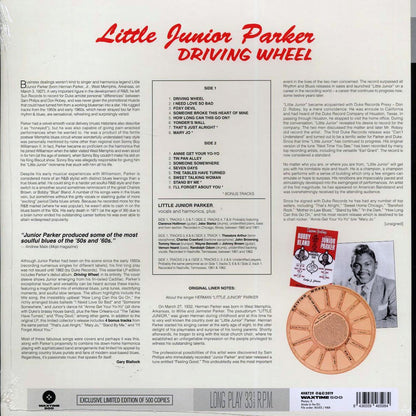 Little Junior Parker - Driving Wheel (+4 bonus tracks) (ltd. ed.) (180g) Vinyl Record