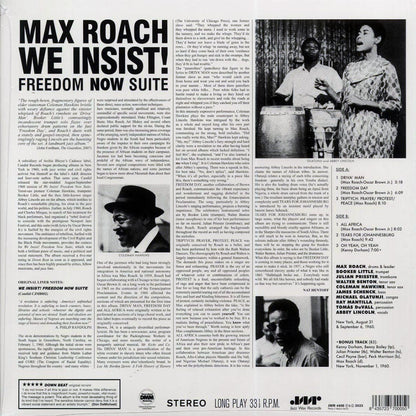 Max Roach - We Insist! Max Roach's Freedom Now Suite (+bonus track) (ltd. ed.) (180g) Vinyl Record