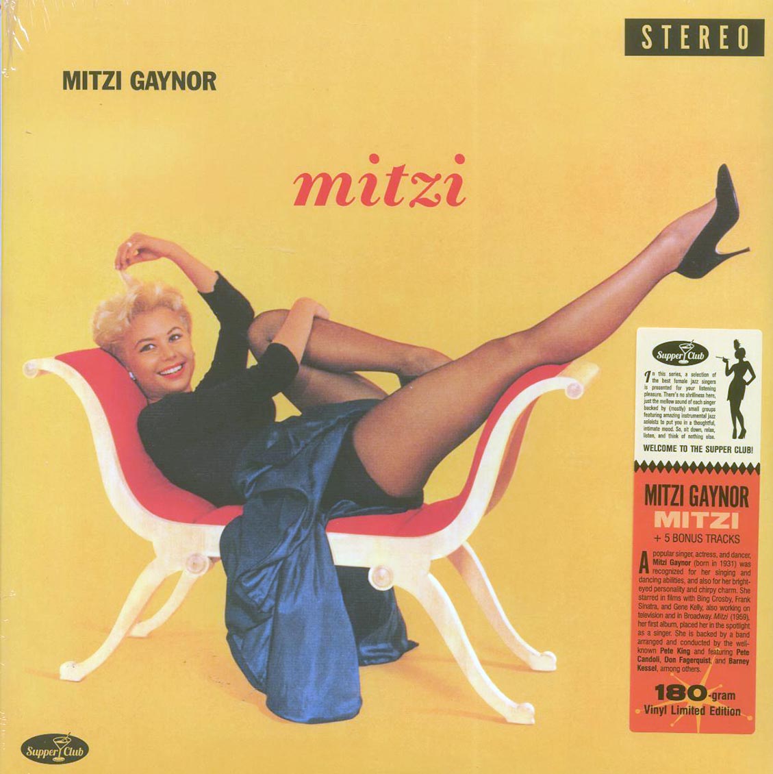 Mitzi Gaynor - Mitzi (+5 bonus tracks) (ltd. ed.) (180g) Vinyl Record