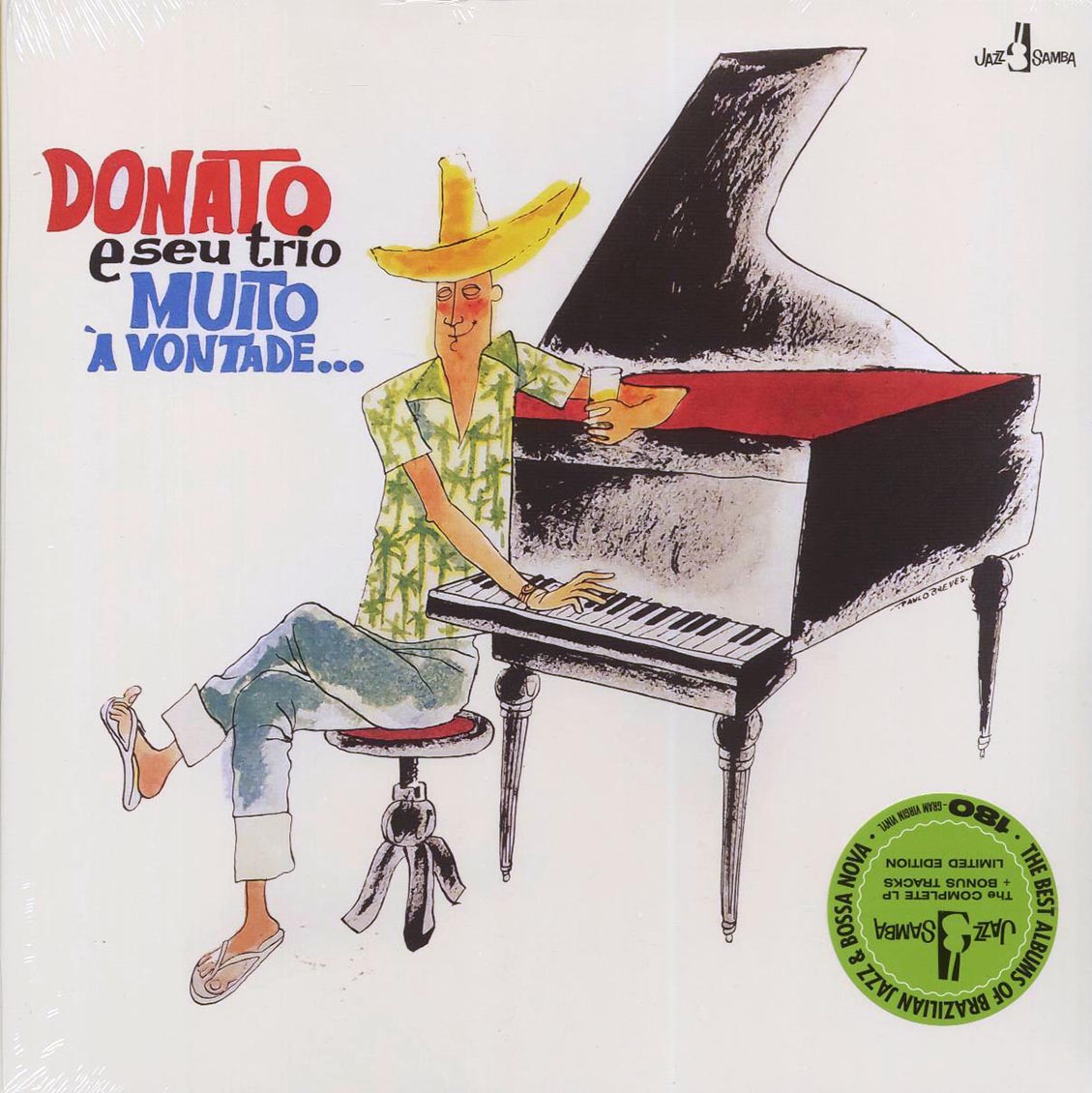 Joao Donato, Seu Trio - Muito a Vontade  (+4 bonus tracks) (ltd. ed.) (180g) Vinyl Record