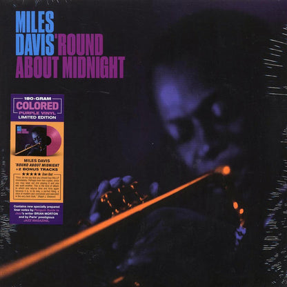 Miles Davis - Round About Midnight (+2 bonus tracks) (ltd. ed.) (180g) (purple vinyl) Vinyl Record