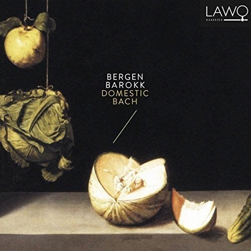 the album cover for Bach, JS / Bergen Barokk - Domestic Bach [Digipak]