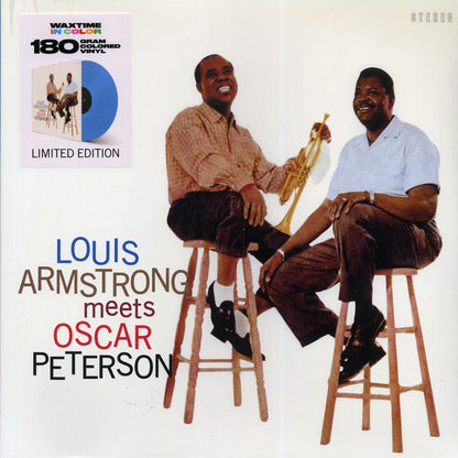 Louis Armstrong, Oscar Peterson - Louis Armstrong Meets Oscar Peterson (ltd. ed.) (180g) (blue vinyl) Vinyl Record