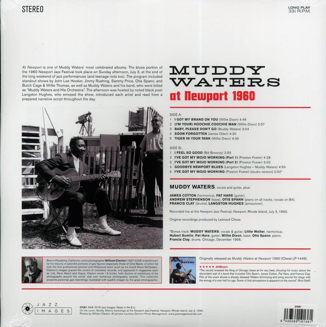 Muddy Waters - Muddy Waters At Newport 1960 (+bonus track) (ltd. ed.) (180g) Vinyl Record