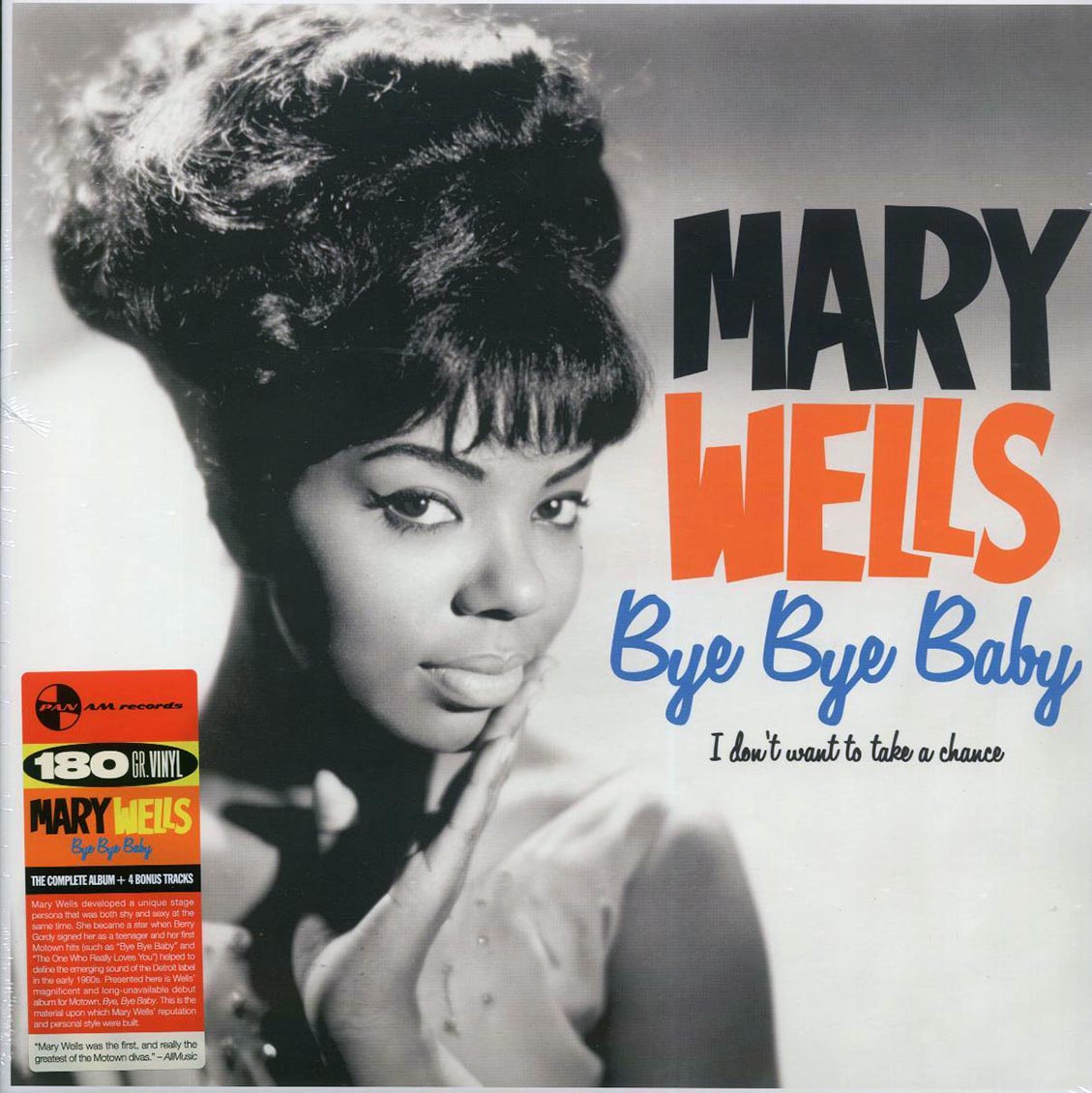 Mary Wells - Bye Bye Baby, I Don't Want To Take A Chance (+4 bonus tracks) (ltd. ed.) (180g) Vinyl Record