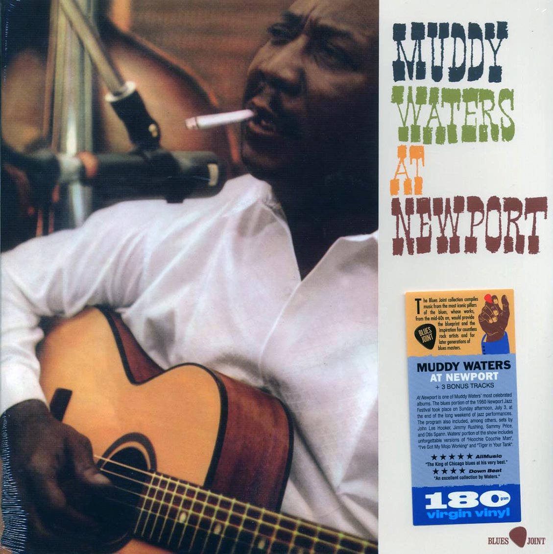 Muddy Waters - At Newport (+3 bonus tracks) (ltd. ed.) (180g) Vinyl Record