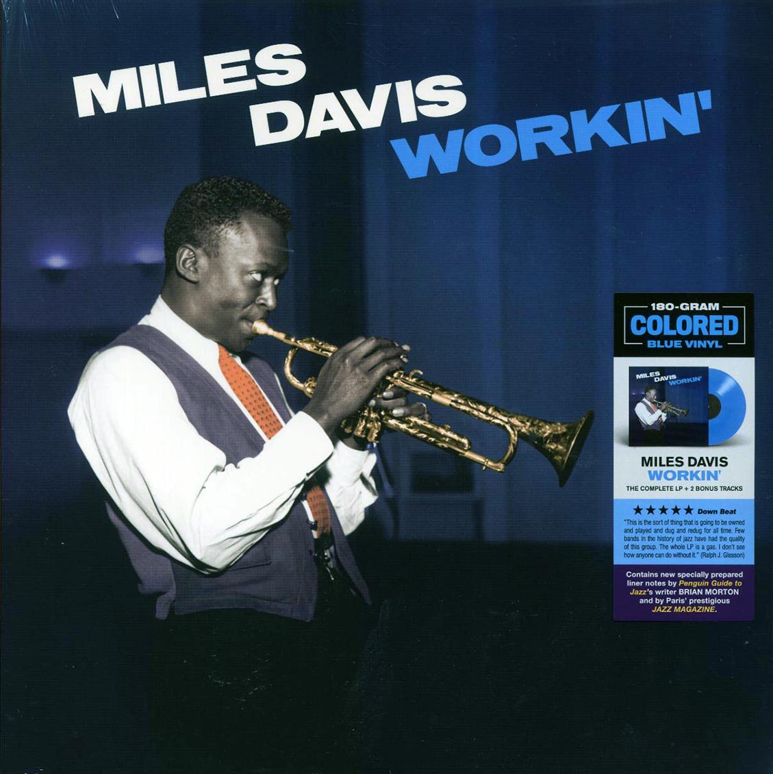 Miles Davis - Workin' (+2 bonus tracks) (ltd. ed.) (180g) Vinyl Record
