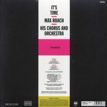 Max Roach, His Chorus And Orchestra - It's Time (ltd. ed.) (180g) Vinyl Record
