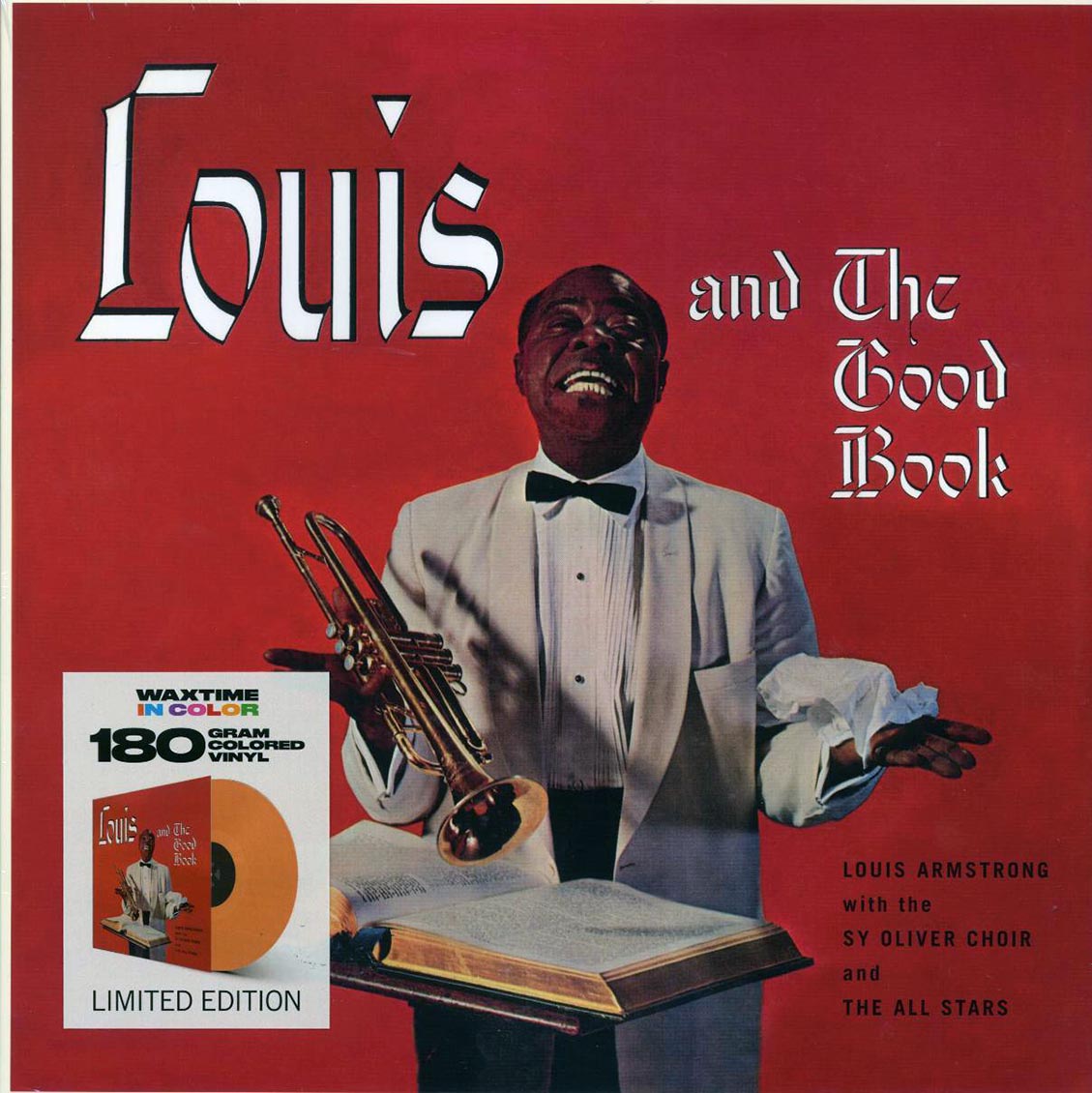 Louis Armstrong & His All-Stars, The Sy Oliver Choir - Louis And The Good Book (+bonus track) (ltd. ed.) (180g) (orange vinyl) Vinyl Record