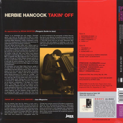 Herbie Hancock - Takin' Off (+bonus track) (ltd. ed.) (180g) (red vinyl) Vinyl Record