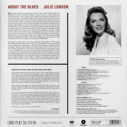 Julie London - About the Blues (+4 bonus tracks) (ltd. ed.) (180g) Vinyl Record