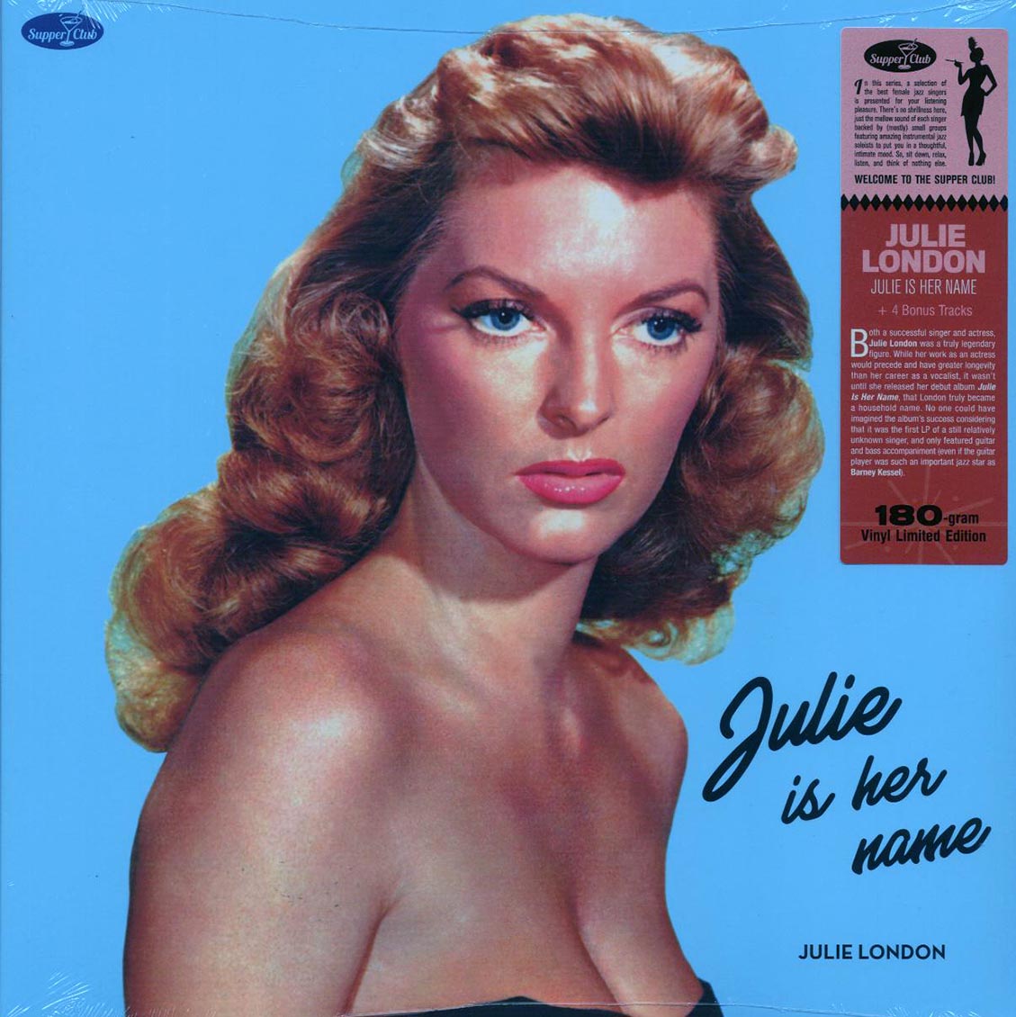 Julie London - Julie Is Her Name (+4 bonus tracks) (ltd. ed.) (180g) Vinyl Record