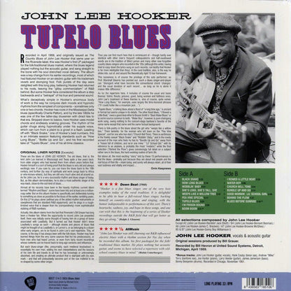 John Lee Hooker - Tupelo Blues (+2 bonus tracks) (ltd. ed.) (180g) Vinyl Record