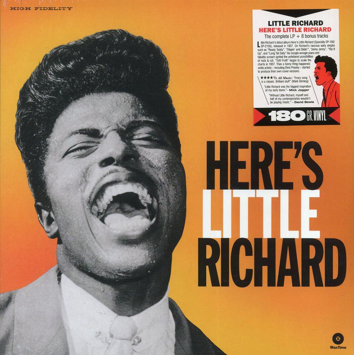 Little Richard - Here's Little Richard (+8 bonus tracks) (ltd. ed.) (180g) Vinyl Record