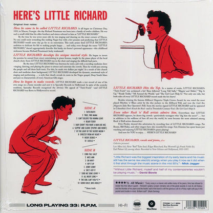 Little Richard - Here's Little Richard (+8 bonus tracks) (ltd. ed.) (180g) Vinyl Record