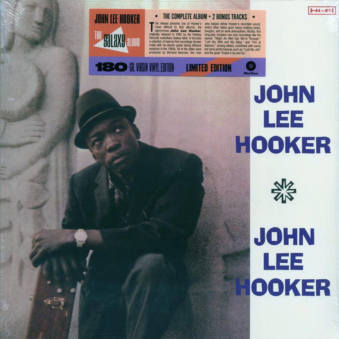 John Lee Hooker - John Lee Hooker (+2 bonus tracks) (ltd. ed.) (180g) Vinyl Record