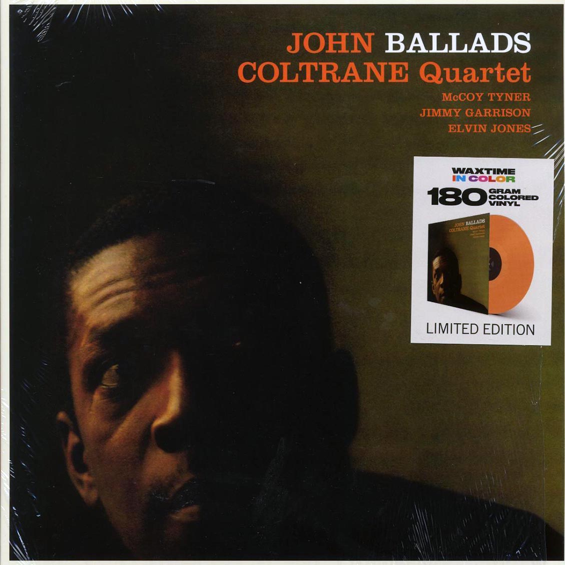 John Coltrane Quartet - Ballads (+bonus track) (ltd. ed.) (180g) (orange vinyl) Vinyl Record