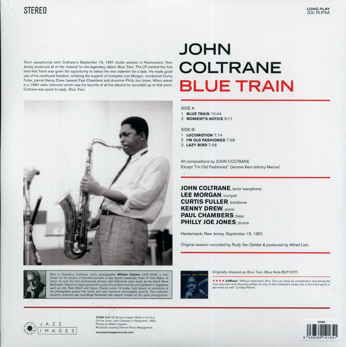 John Coltrane - Blue Train (ltd. ed.) (180g) Vinyl Record