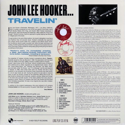 John Lee Hooker - Travelin' (+2 bonus tracks) (ltd. ed.) (180g) Vinyl Record