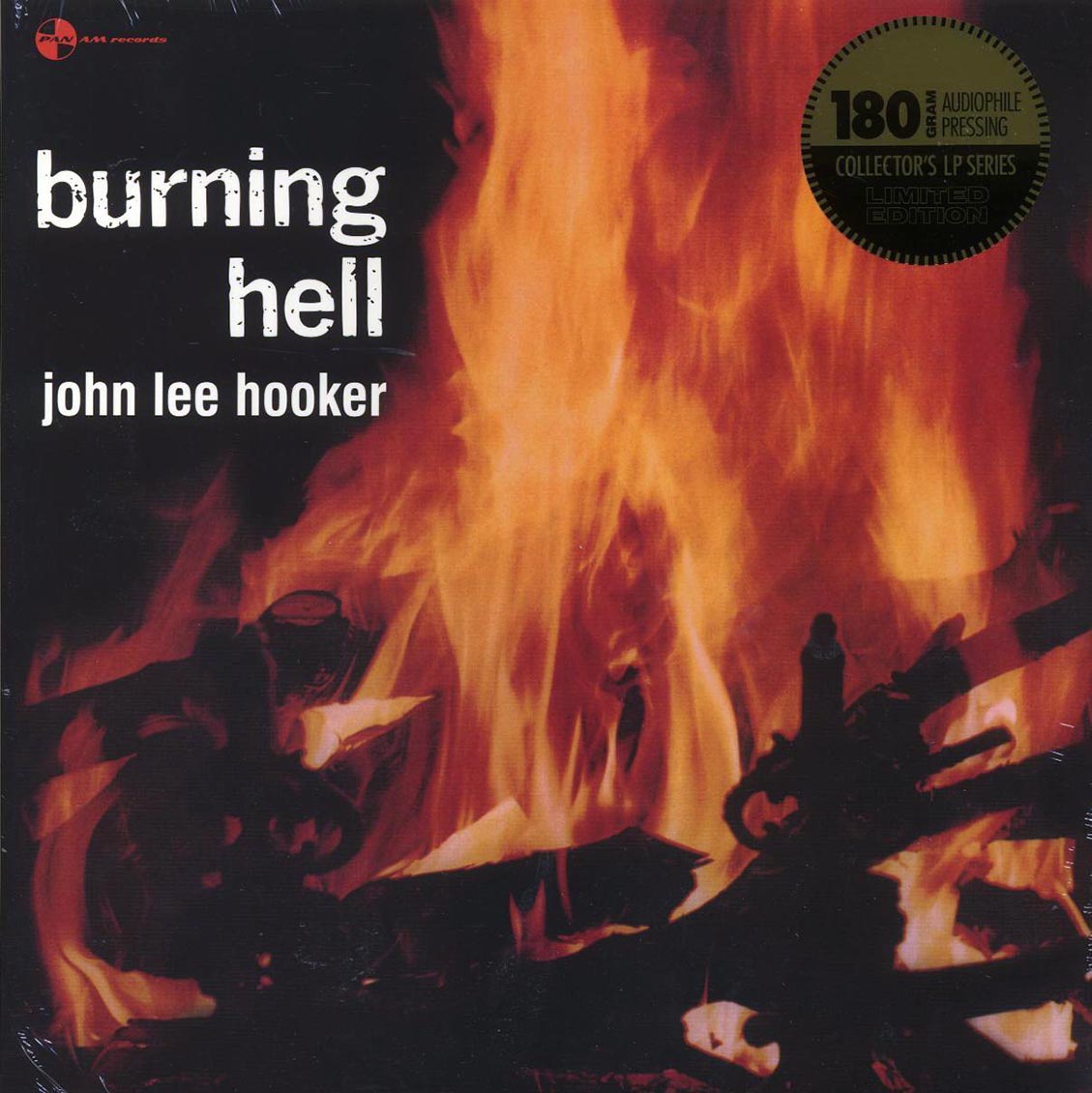 John Lee Hooker - Burning Hell (+4 bonus tracks) (ltd. ed.) (180g) Vinyl Record