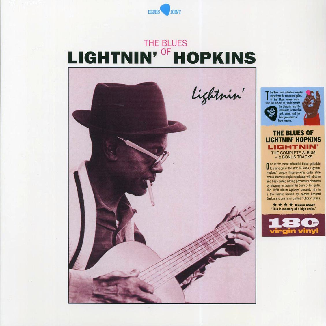 Lightnin' Hopkins - The Blues Of Lightnin' Hopkins (+bonus track) (ltd. ed.) (180g) Vinyl Record