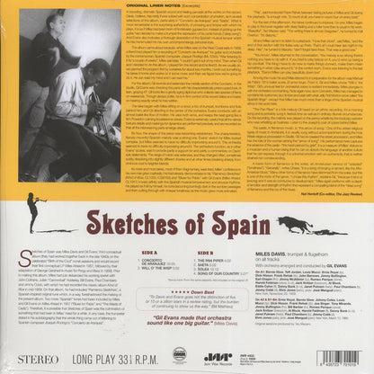 Miles Davis - Sketches Of Spain (+bonus track) (ltd. ed.) (180g) (remastered) Vinyl Record