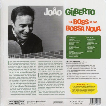 Joao Gilberto - The Boss Of The Bossa Nova (23 tracks) (ltd. ed.) (180g) Vinyl Record