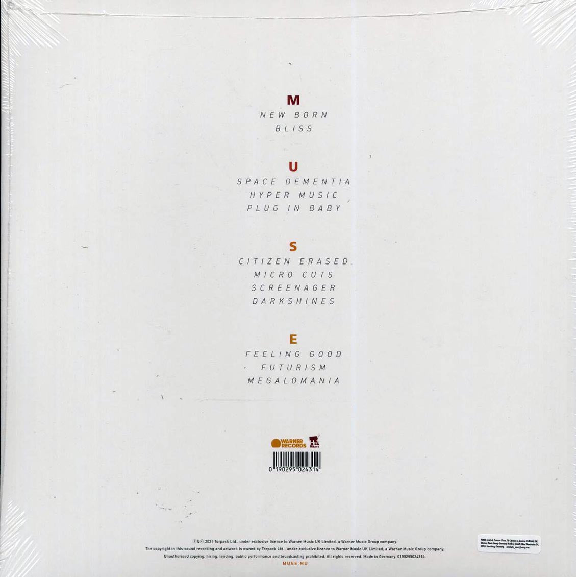 Muse - Origin Of Symmetry: XX Anniversary RemiXX (20th Anniv. Ed.) (2xLP) (remixed) (remastered) Vinyl Record