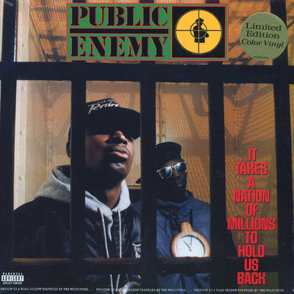 Public Enemy - It Takes A Nation Of Millions To Hold Us Back (ltd. ed.) (red vinyl) Vinyl Record