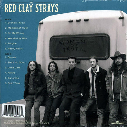 The Red Clay Strays - Moment Of Truth (clear glitter vinyl) Vinyl Record