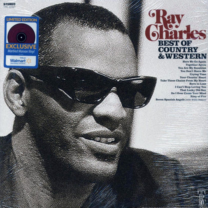 Ray Charles - Best of Country & Western (maroon vinyl) Vinyl Record