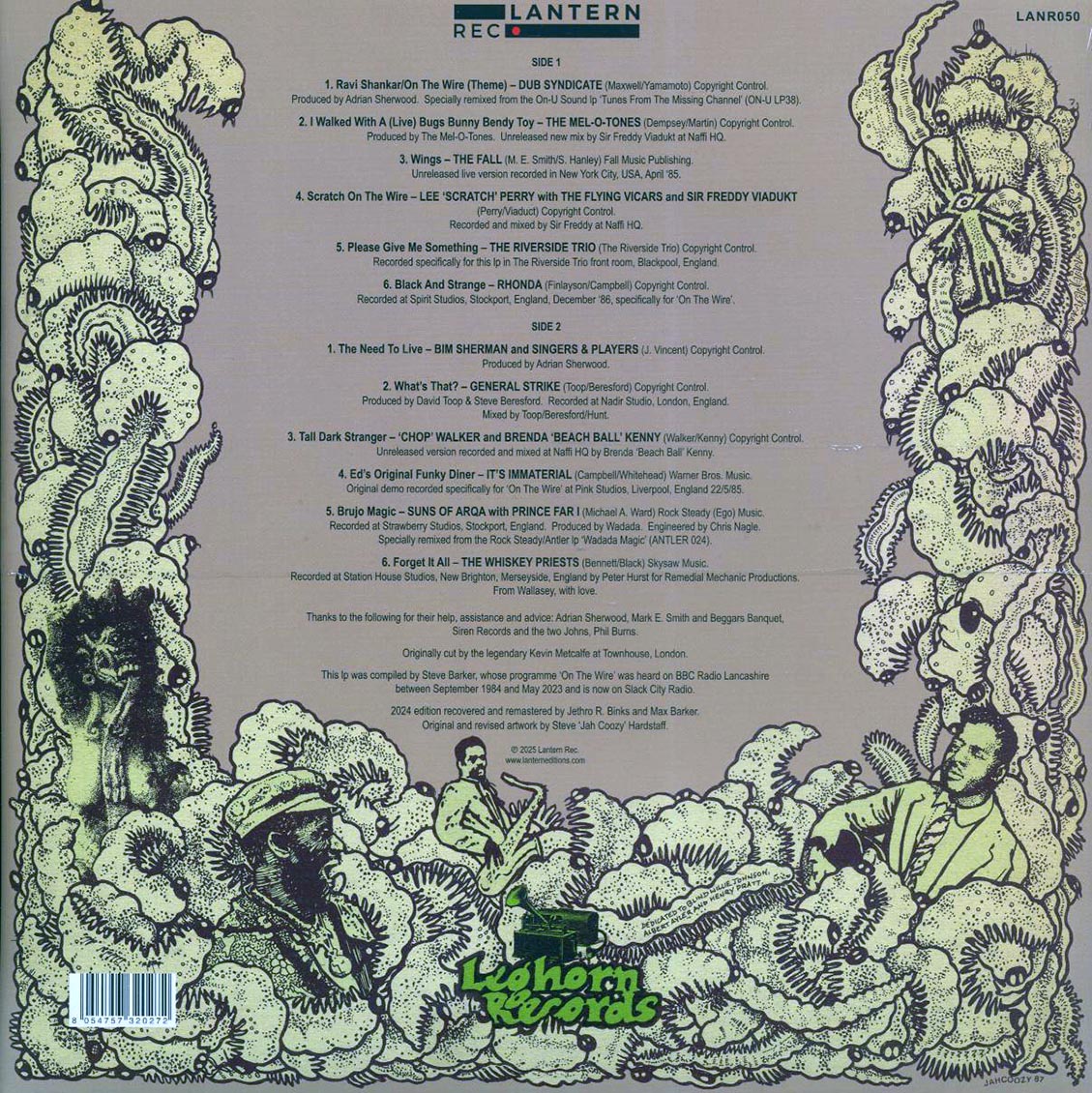 Prince Far I, Dub Syndicate, Lee Perry , The Mel-O-Tones, The Fall, Etc. - Bugs On The Wire (RSD 2025) (ltd. ed.) (remastered) Vinyl Record