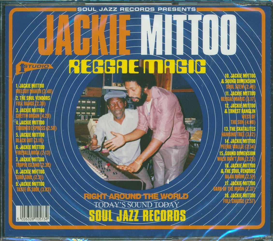 Jackie Mittoo - Reggae Magic Music CD