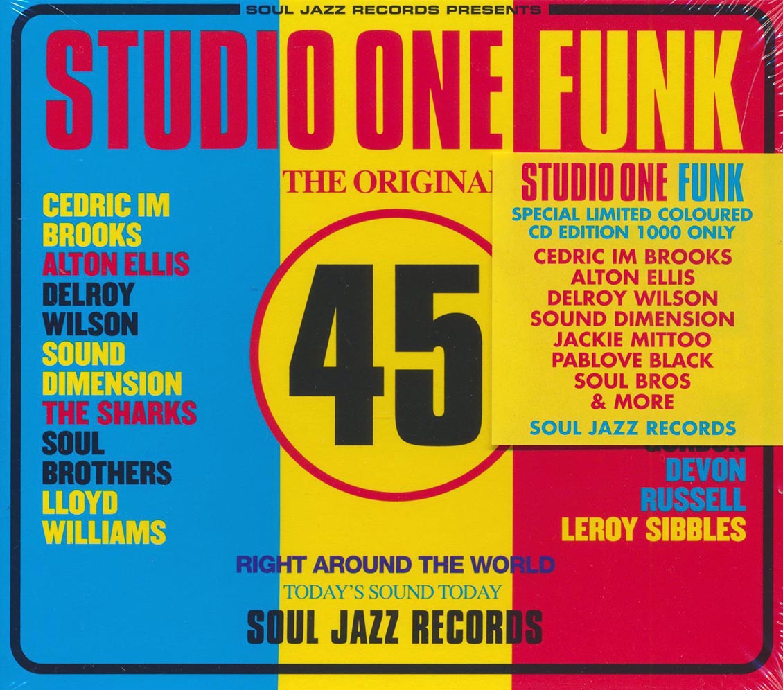 Vin Gordon, Jackie Mittoo, Cedric Brooks, Etc. - Studio One Funk Music CD