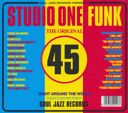 Vin Gordon, Jackie Mittoo, Cedric Brooks, Etc. - Studio One Funk Music CD