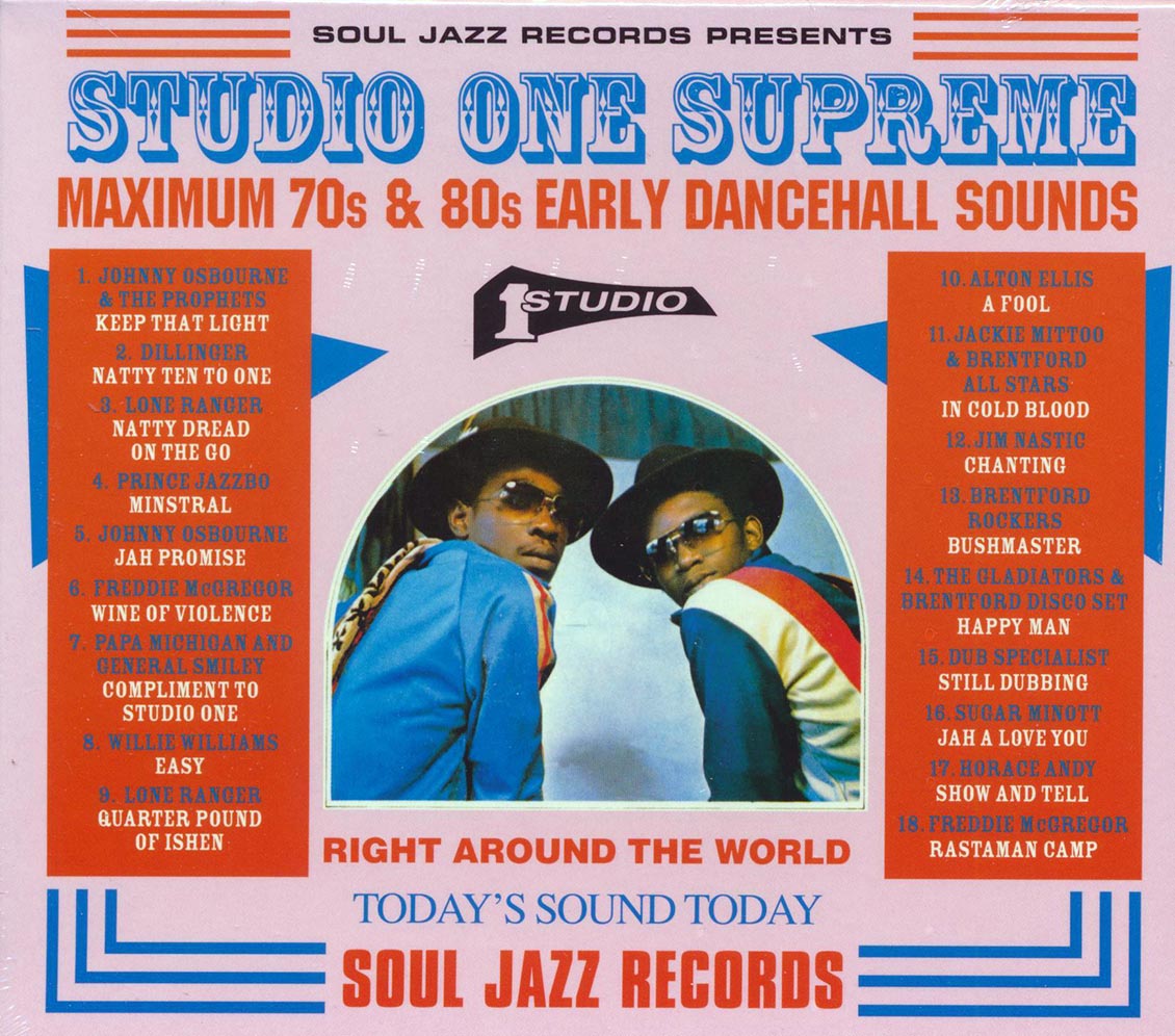 Willie Williams, Lone Ranger, Alton Ellis, Johnny Osbourne, Etc. - Studio One Supreme: Maximum 70s & 80s Early Dancehall Sounds Music CD