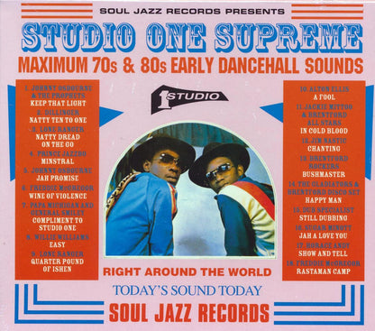 Willie Williams, Lone Ranger, Alton Ellis, Johnny Osbourne, Etc. - Studio One Supreme: Maximum 70s & 80s Early Dancehall Sounds Music CD