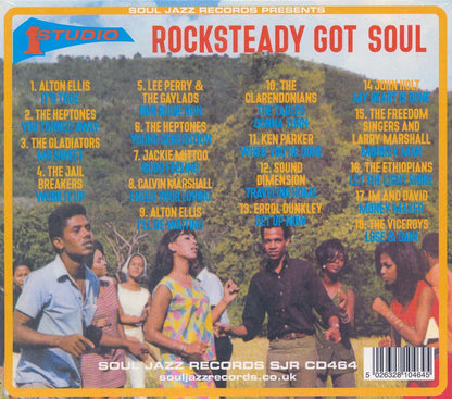 The Heptones, Jackie Mittoo, Alton Ellis, The Viceroys, Etc. - Rocksteady Got Soul Music CD