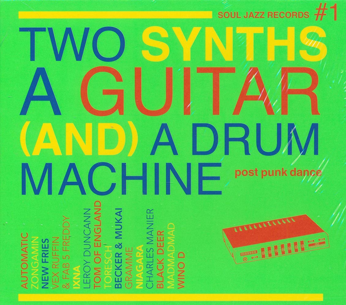 Various - Two Synths A Guitar And A Drum Machine #1: Post Punk Dance Music CD