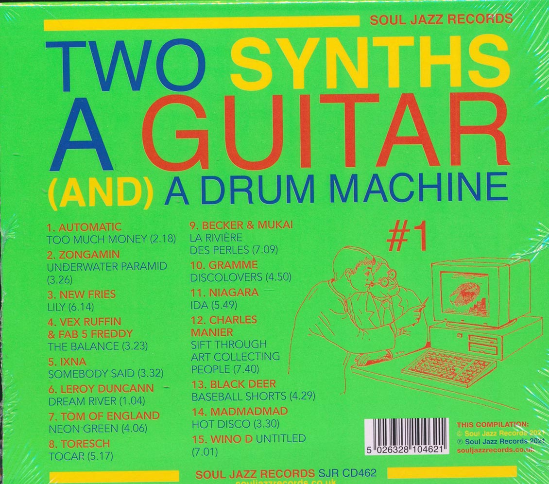 Various - Two Synths A Guitar And A Drum Machine #1: Post Punk Dance Music CD